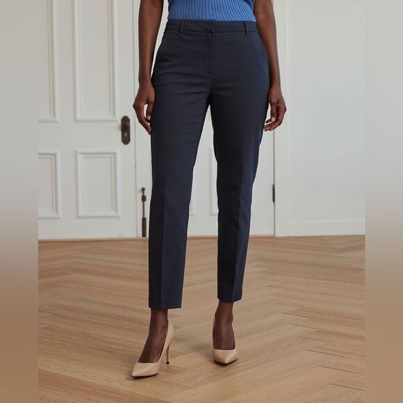 Rw and Co. blue suiting ankle slim pants Sz 6 - Picture 10 of 10